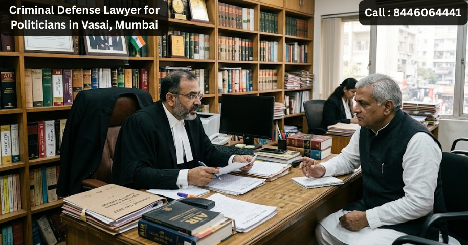 Criminal Defense Lawyer for Politicians in Vasai, Mumbai