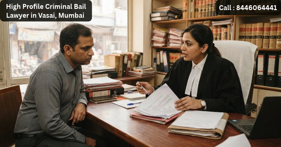 High Profile Criminal Bail Lawyer in Vasai, Mumbai